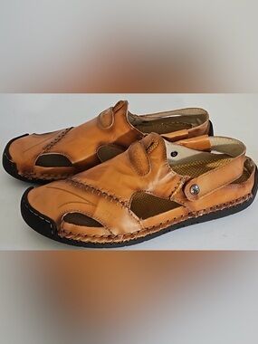 Men’s HSY Fashion Closed Toe Sandals Handcrafted with Rubber outer soles…